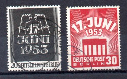 Берлин № Yvert 96/97 № Michel 110/11 (о)